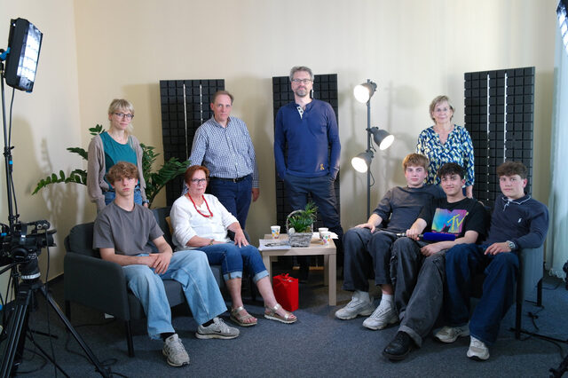 Tisa-Projekt in Dorf Mecklenburg bei einer Gruppenaufnahme