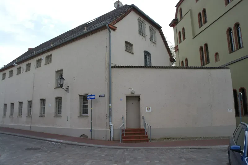 Ansicht des ehemaligen Amtsgerichtsgefängnisses Wismar, 2015.