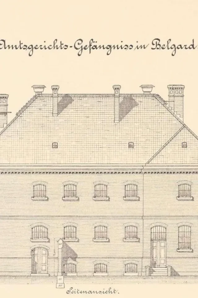 Bild von Belgard (Białogard), Amtsgericht und Amtsgerichtsgefängnis