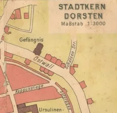 Ein Ausschnitt aus einem Stadtplan.