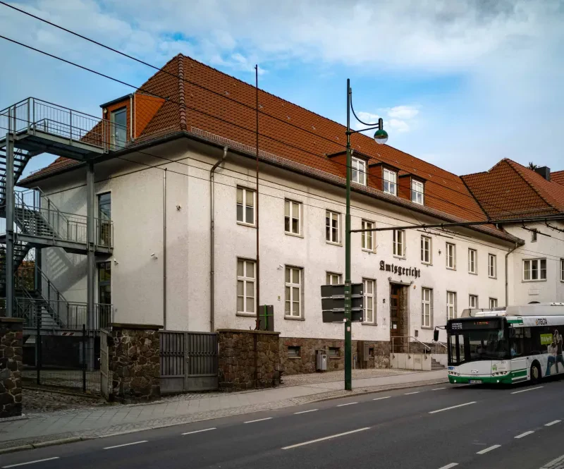 Das Amtsgericht Eberswalde.