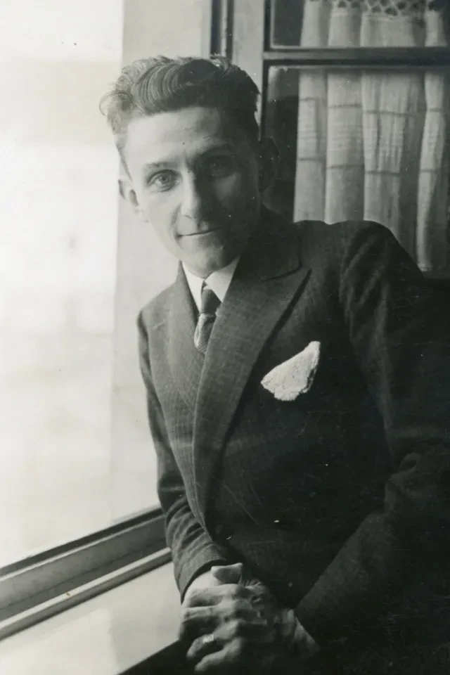 Porträt von Erich Frost