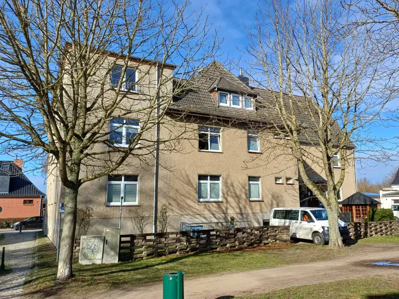 Die ehemalige Dienststelle des MfS für den Kreis Grevesmühlen in Grevesmühlen, Gerberhof 1 und 2.