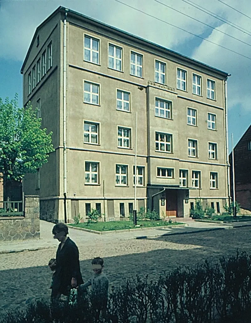 Außenansicht Kreisgericht Hagenow, 1969.