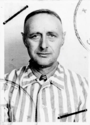 Hermann Struhoff, nach der Befreiung aus der Wewelsburg, hier auf einem Foto aus dem Sonderausweis für Verfolgte, ausgestellt am 22.9.1948.