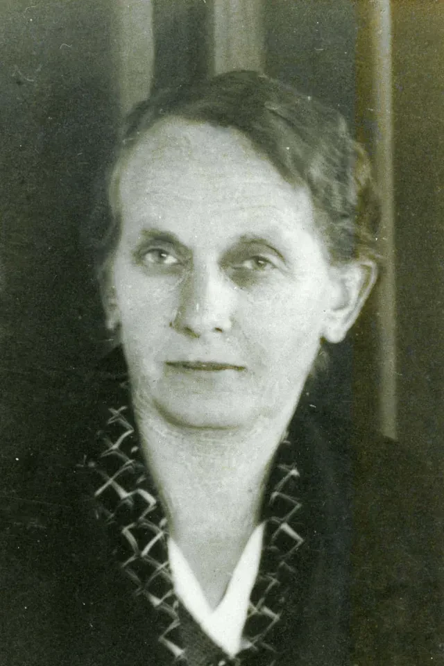 Porträt von Auguste Hetkamp