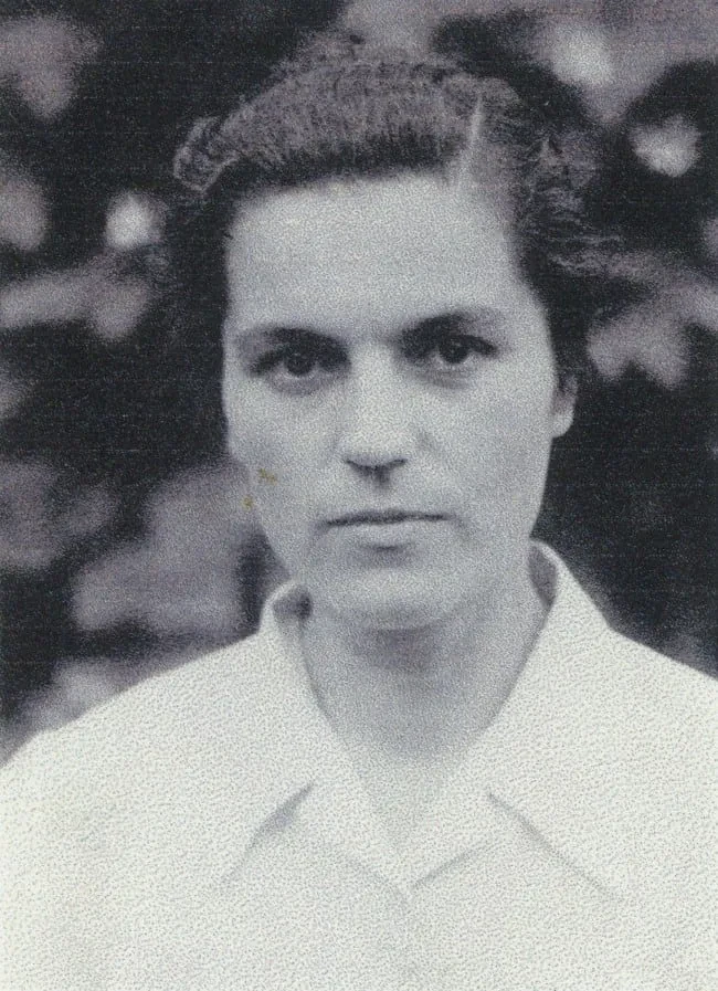 Portrait von Elisabeth Pützmann, 1940er Jahre.