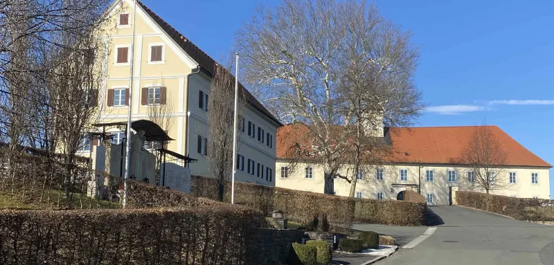 Blick auf das Schloss Lannach.