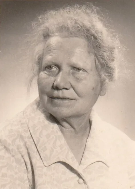 Portrait Ida Streich, 1970er Jahre.