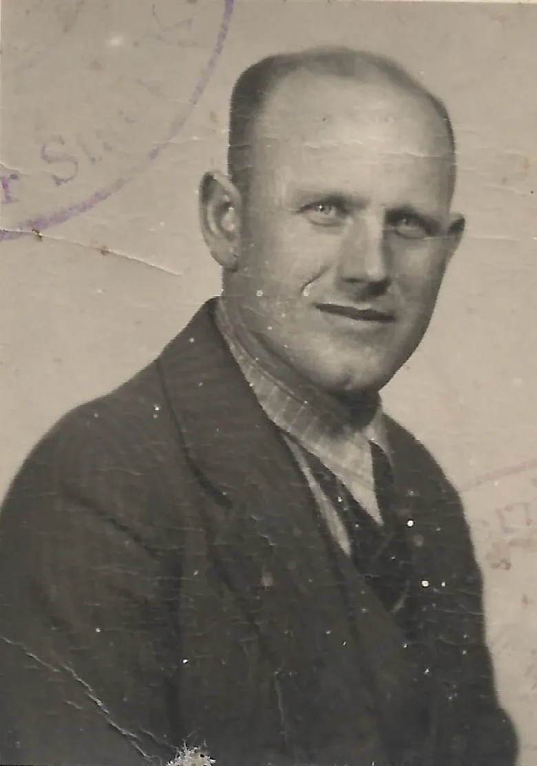 Passfoto von Wilhelm Weltner um das Jahr 1946