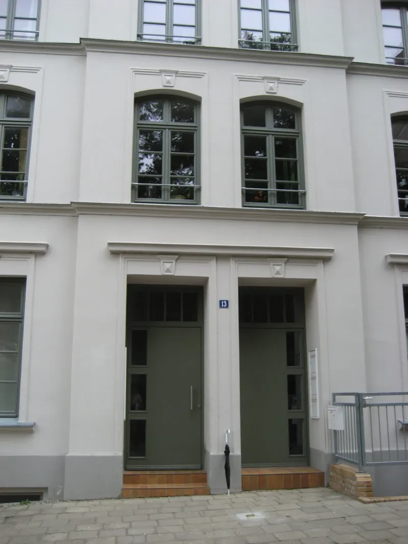 Das Haus St.-Georgen-Kirchhof 13 in Wismar.