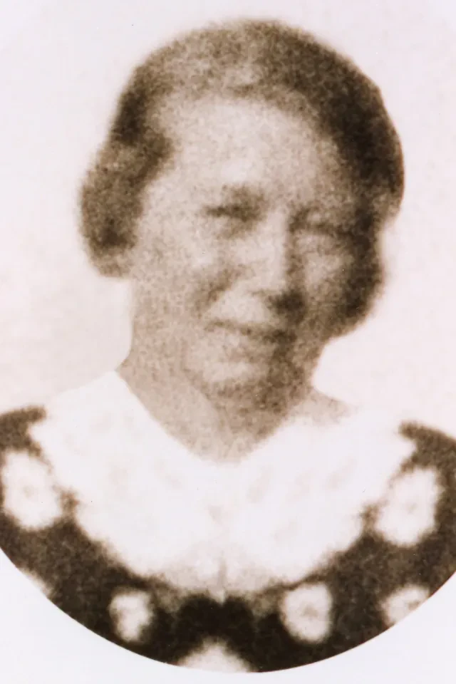 Porträt von Emmy Zehden